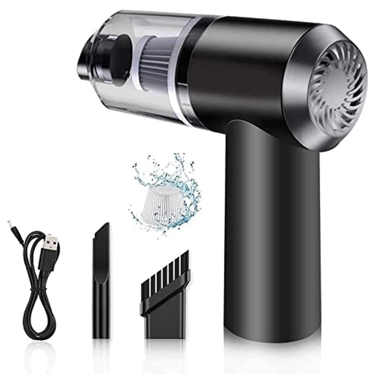 Portable Air Duster & Wireless Vacuum Cleaner – 2-in-1 Cordless